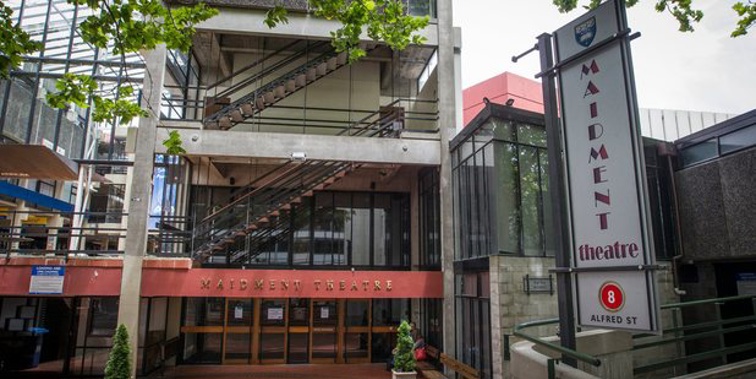 Auckland University's Maidment Theatre, on Alfred St, will close for good. Photo / Greg Bowker
