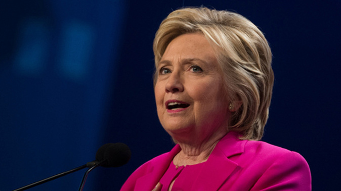 Hillary Clinton has been given a more than 80 per cent chance of being the next US president in an average of final polling (Getty Images)