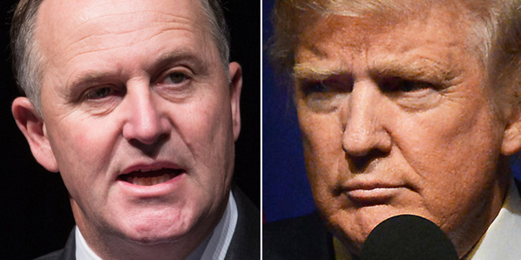 PM John Key spoke with US president-elect Donald Trump for the first time yesterday (Photo / NZH)
