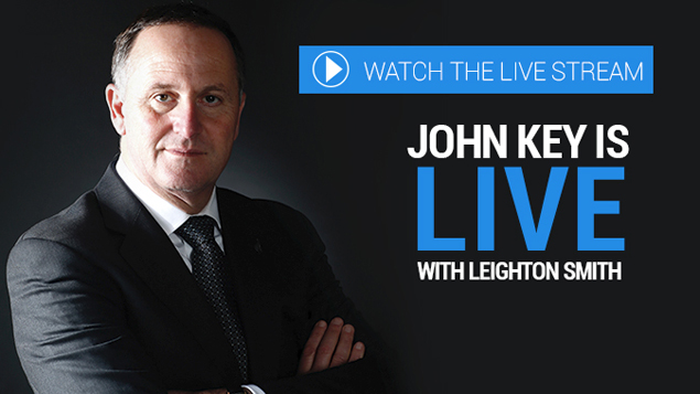 Prime Minister John Key joins Leighton Smith for a long form interview and talkback 