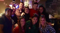 Jack Tame and his indoor football team 'Boom' (Supplied)