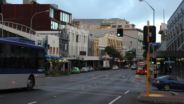 Karangahape Road in Auckland. Photo / Edward Swift | File