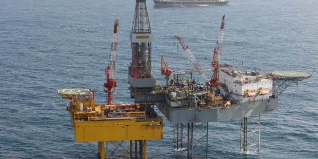 Maari oilfield off the coast of Taranaki (NZ Herald) 