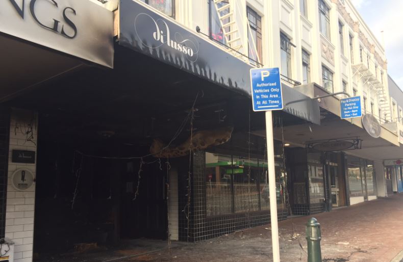 The listed category 2 historic property was built in 1909 and has recently housed a restaurant, Di Lusso shops and offices (Matiu Workman)