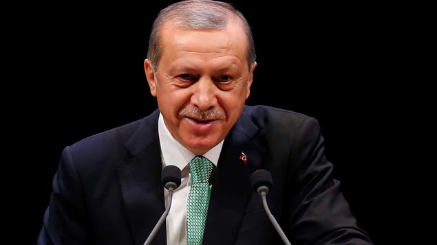 Turkey has not yet "closed the book" on the EU after the European Parliament recommended freezing accession talks last week, President Tayyip Erdogan says, but added that Ankara always has other options (Getty Images)