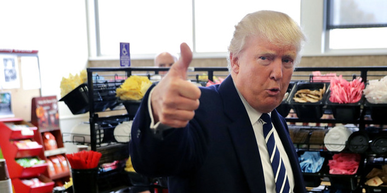 Incoming US president Donald Trump is promising to remove himself from his businesses (Getty Images)