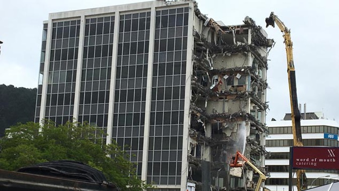 61 Molesworth St being demolished (Georgina Campbell)