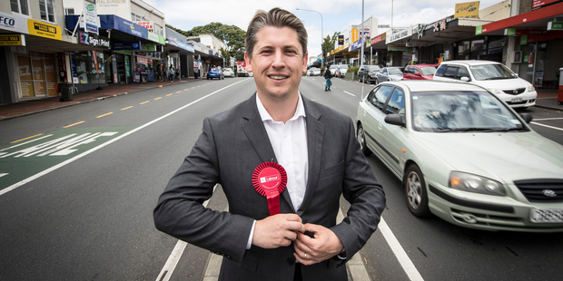Michael Wood, new Labour Pary MP for Mt Roskill (Michael Craig)