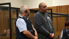 Nigel Nelson appeared for sentencing in the New Plymouth High Court today (Josh Price).