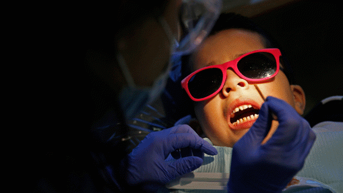 Dentists sick of extracting kids' rotten teeth after they've guzzled soft drinks are leading the charge to take the war on sugar up another notch. (Getty Images)
