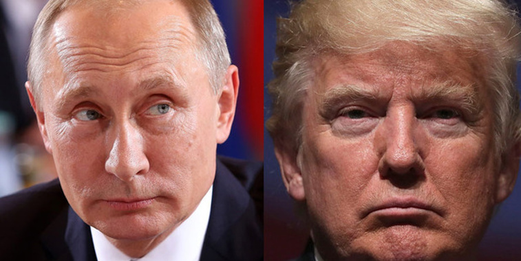Russian President Vladimir Putin and US President-elect Donald Trump (Photo / NZH)