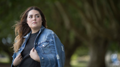 Bailee Wilson-Yates was only 3 when her mother yanked her out of bed and sought refuge with a neighbour (Greg Bowker)