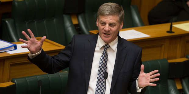 Bill English quoted "poltical commentator" Taylor Swift to describe his colleagues today (File).