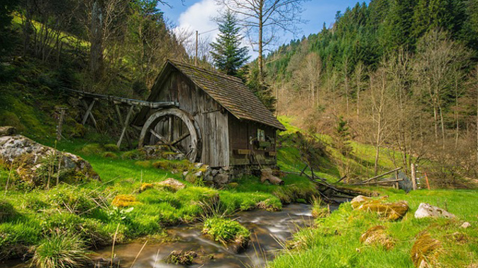 Old Mill in the Black Forest (Supplied).