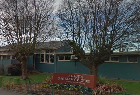 Aranui Primary School's last students will walk from its Christchurch grounds today (Google Street View)