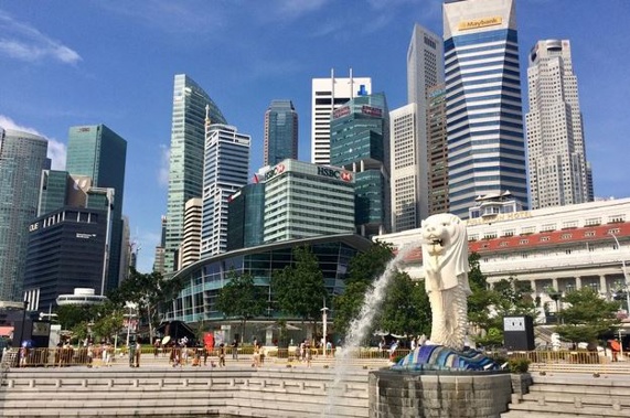 The famous Merlion statue in Singapore (Supplied)