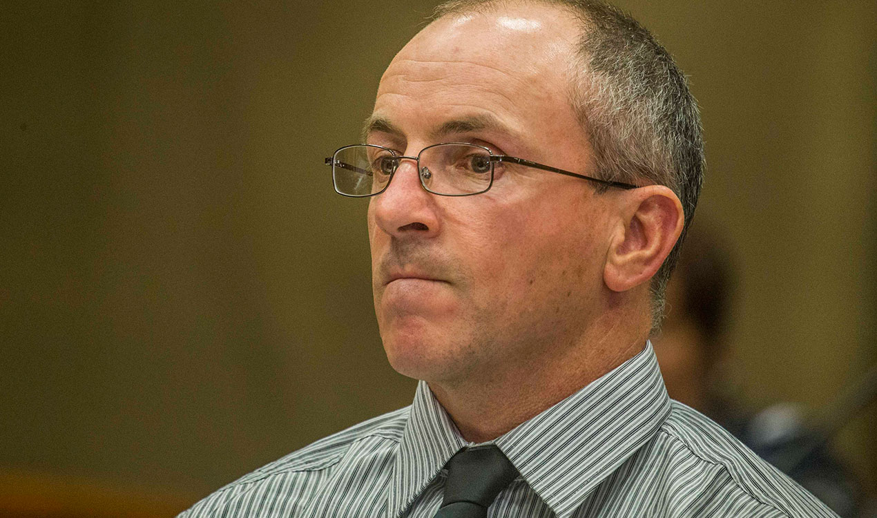 Scott Watson in court in May 2015 (Supplied)