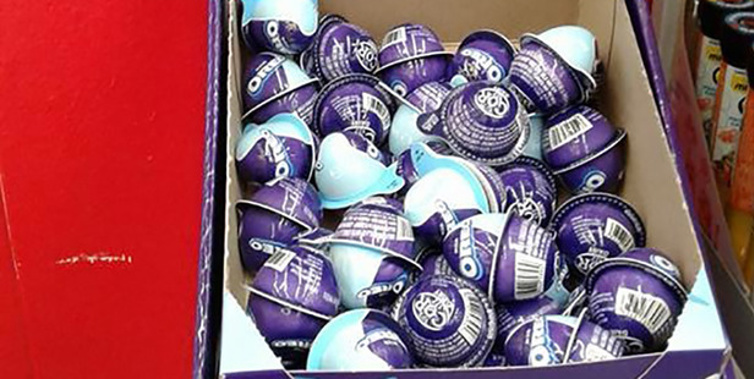 Cadbury Oreo Easter eggs for sale in the Warehouse, Hamilton. (NZ Herald/Supplied)