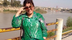 The Interior Ministry said on Tuesday that Afrah Shawqi al-Qaisi was abducted from her house in the southwestern Saydiyah neighborhood on Monday night (Supplied)