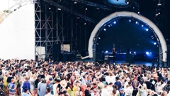 A mini city has popped up near Gisborne, as 10,000 campers get into the annual Rhythm and Vines festivities (Twitter)