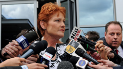 Pauline Hanson's One Nation want tighter immigration controls for Kiwis, after New Zealand co-sponsored a United Nations resolution condemning Israel's continued settlements (Getty Images)