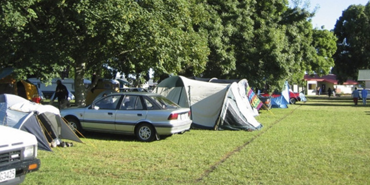 Police said the 24-year-old victim was sleeping in her tent when an unknown man entered. (NZ Herald/Gisborne Show)