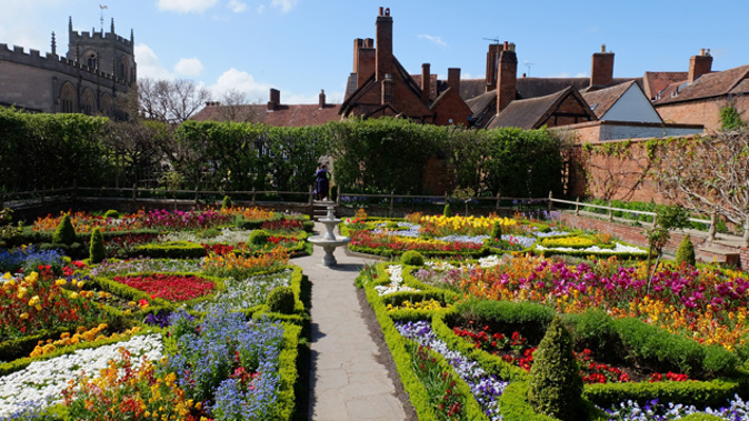 New Place Gardens in Stratford upon Avon (Mike Yardley).