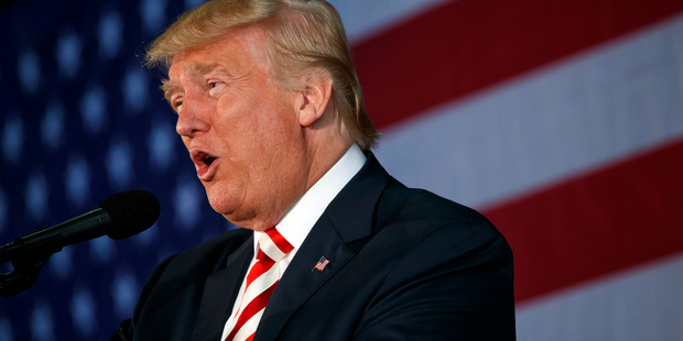 Bill English does think as Trump becomes President of the United States a rethink of the TPP is needed (AP).