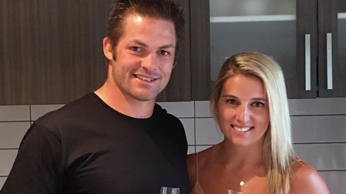 The McCaws, Richie and Gemma. Will you be looking at the wedding photos? (Facebook).