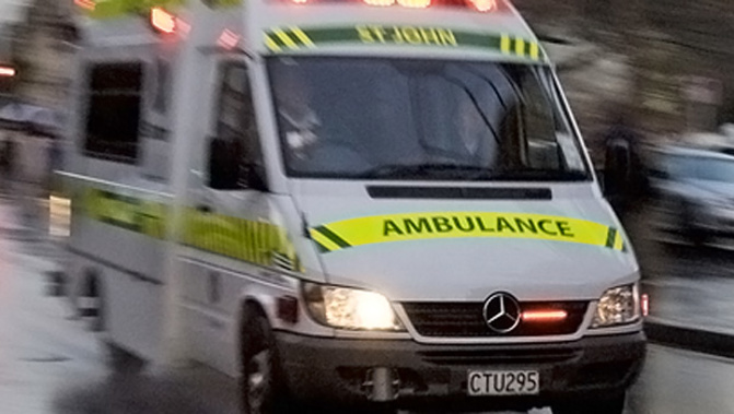 A man is in a critical condition after he was impaled by a fence post in a car crash. (NZ Herald)