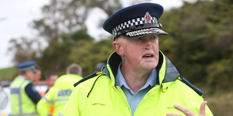 National Road Policing Manager Superintendent Steve Greally says all motorists have a role to play in lowering the road toll. (John Borren)