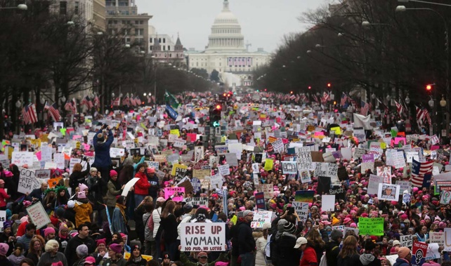 Washington flooded with protesters (Getty Images) 