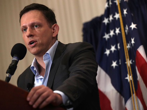 The news that billionaire investor and Trump supporter Peter Thiel has acquired New Zealand citizenship has triggered questions in Parliament (Getty Images).