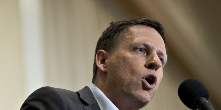 US billionaire and Donald Trump supporter Peter Thiel became a New Zealand citizen in 2011 (Photo / NZH)