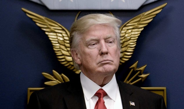 Trump at the Department of Defense (Getty Images)