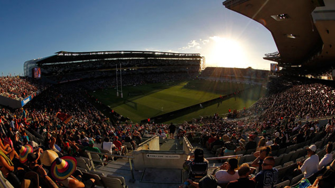 Crowds at the Auckland Nines in 2016 (Getty Images)