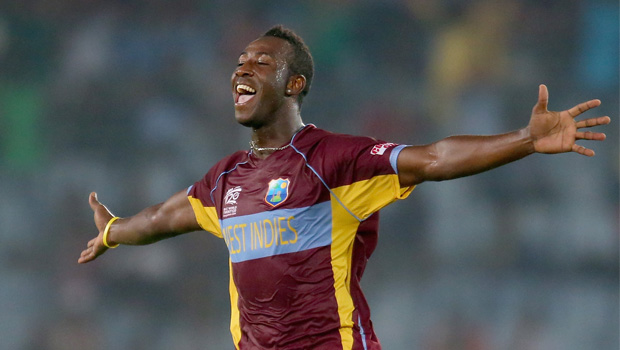 West Indies all-rounder Andre Russell has banned for a year after breaking a doping whereabouts rule violation (Getty Images)