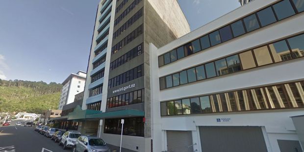 The IRD building at 12 Hawkestone St in Wellington (Google Maps).