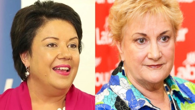 Deputy Prime Minister Paula Bennett and Labour's Deputy Leader Annette King (NZH)