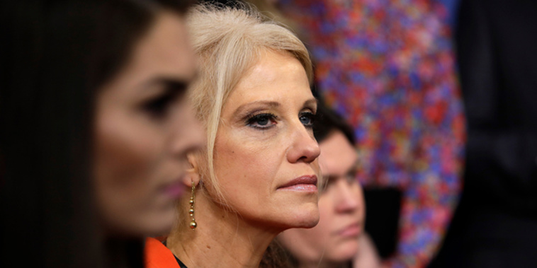 Counsellor to President Donald Trump Kellyanne Conway. Photo / AP