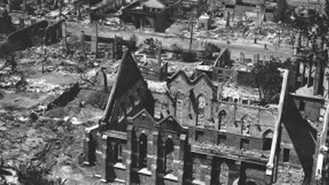 Scenes from the 1931 earthquake (Napier Council website)