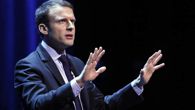 The Kremlin is denying it's behind media and internet attacks on the campaign of French presidential frontrunner Emmanuel Macron (Getty Images) 