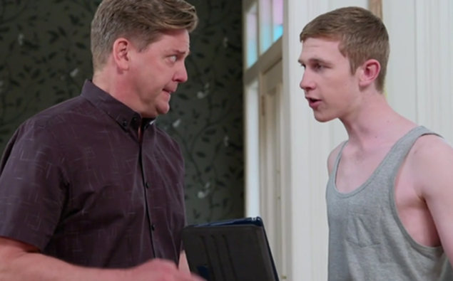 Kiwi soap Shortland Street last week confronted an issue that likely resonated with many Kiwi parents - what to do if you catch your teen sexting (Supplied)