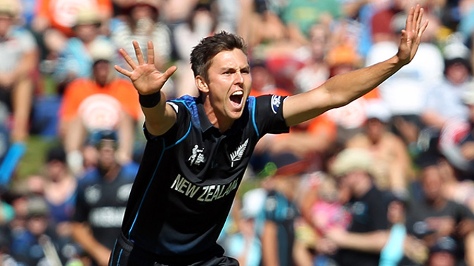 Paceman Trent Boult has the highest reserve price of the New Zealanders who will go under the auction hammer at the Indian Premier League auction next week (Getty Images) 