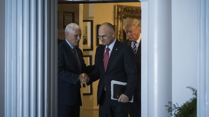 Trump's nominee for labor secretary, Andrew Puzder, has withdrawn his name from consideration (Getty Images)