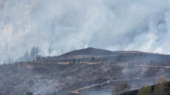 Firefighters will also be tackling the blaze from the air, working to strengthen lines separating homes from the fire zone (Getty Images)