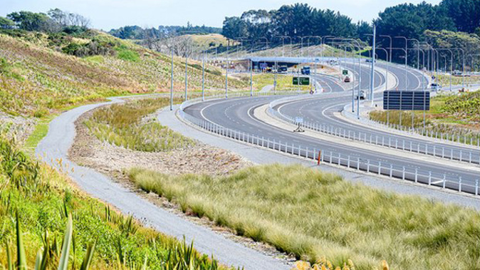 Locals are surprised but delighted the new Kapiti Expressway has opened this morning. (NZTA Wellington)