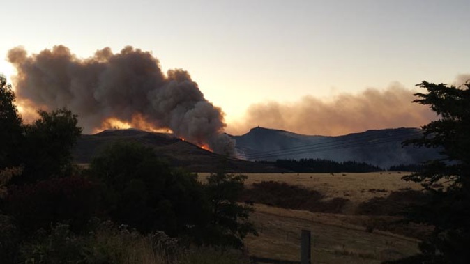Ninety five percent of the Port Hills fire perimeter is now controlled.  (Josh Price)