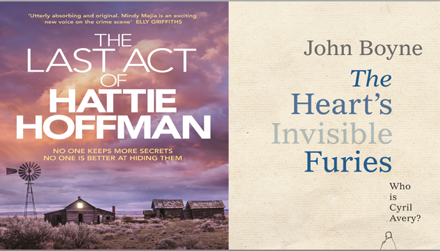 Joan's Picks: The Last Act of Hattie Hoffman, The Heart's Invisible Furies