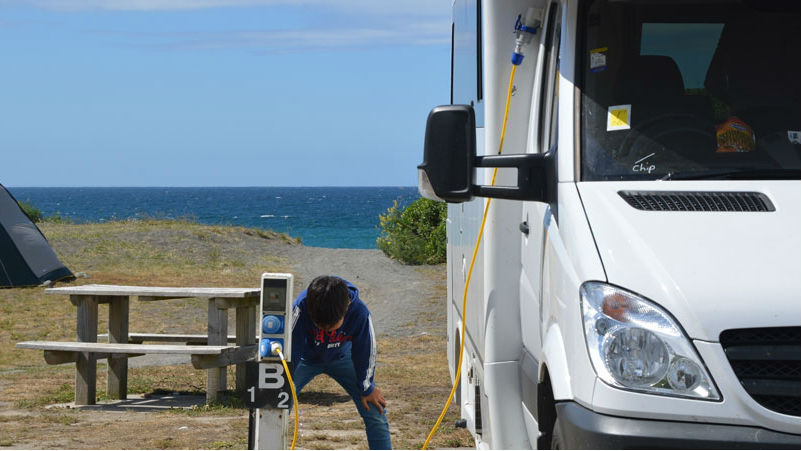 A holiday park in Kaikoura. The Government's now supplying just under $900,000 to boost Kaikoura's tourism (File). 